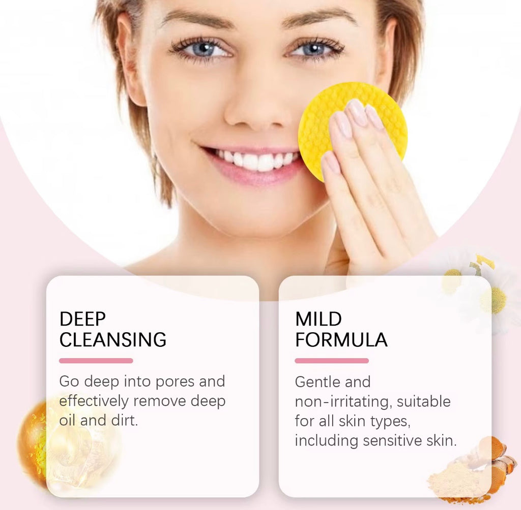 ✨ Sun & Spice Ayurvedic Turmeric Glow Pads - Exfoliate, Brighten & Refresh