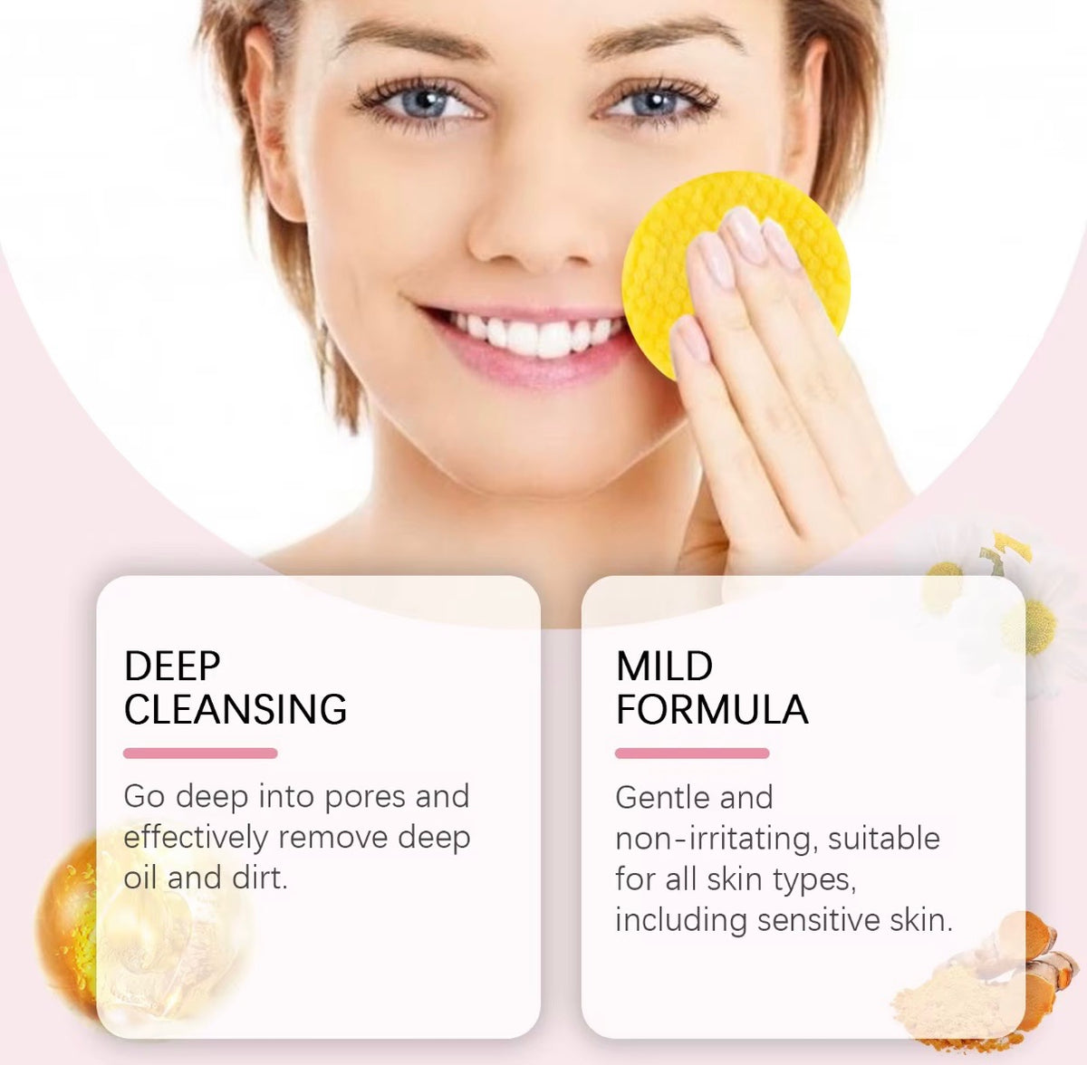 ✨ Sun & Spice Ayurvedic Turmeric Glow Pads - Exfoliate, Brighten & Refresh - 3 Pack